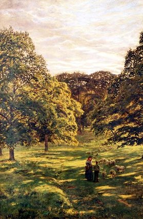 Meadow Scene — John William Buxton Knight