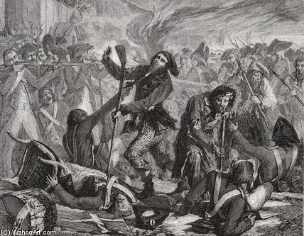 The Massacre Of The Swiss Guard — Hippolyte De La Charlerie