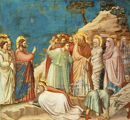 Scrovegni – [25] – Elevar Del Sepulcro — Giotto Di Bondone