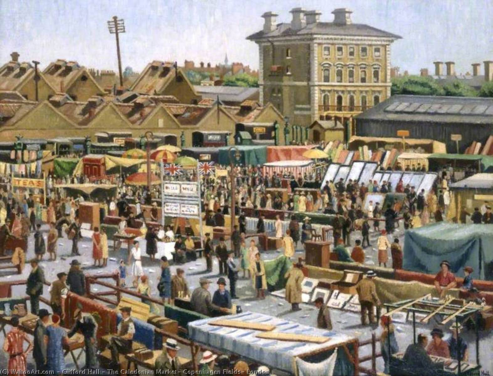 The Caledonian Market, Copenhagen Fields, London — Clifford Hall
