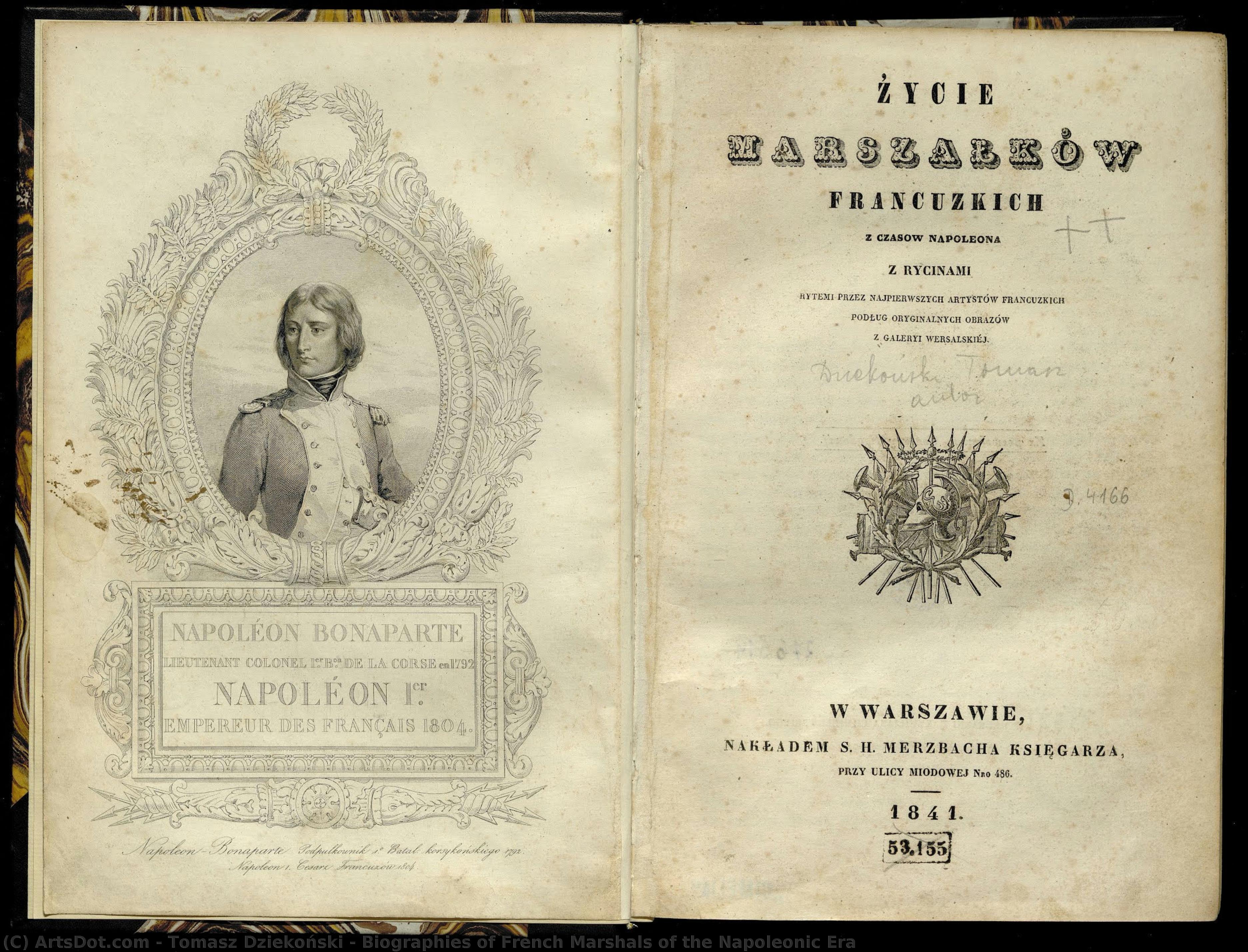 Biographies Of French Marshals Of The Napoleonic Era — Tomasz Dziekoński