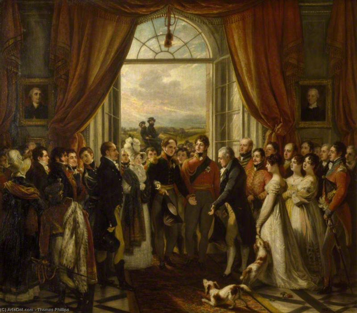 The Allied Sovereigns At Petworth — Tomas Filips