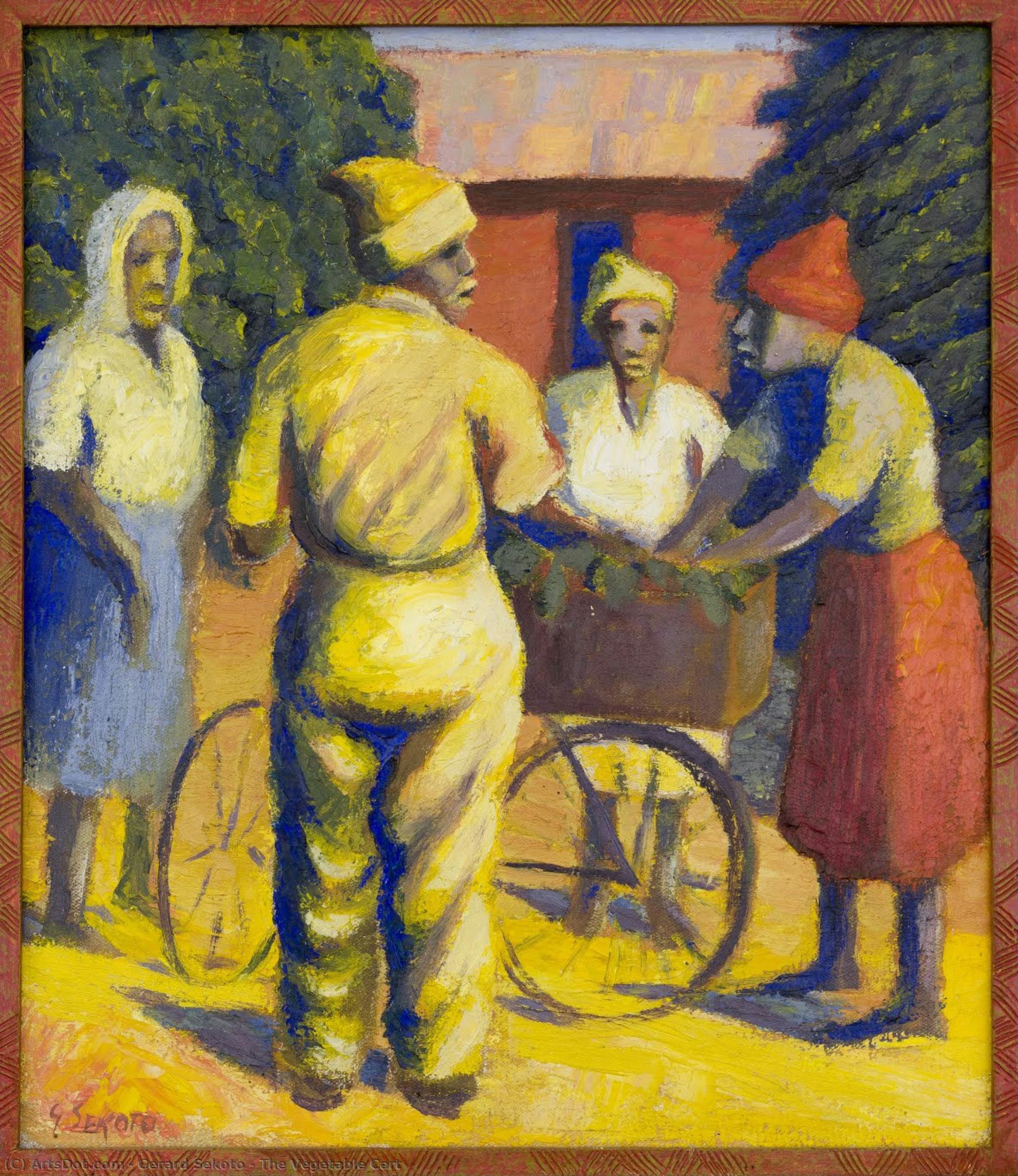The Vegetable Cart — Gerard Sekoto