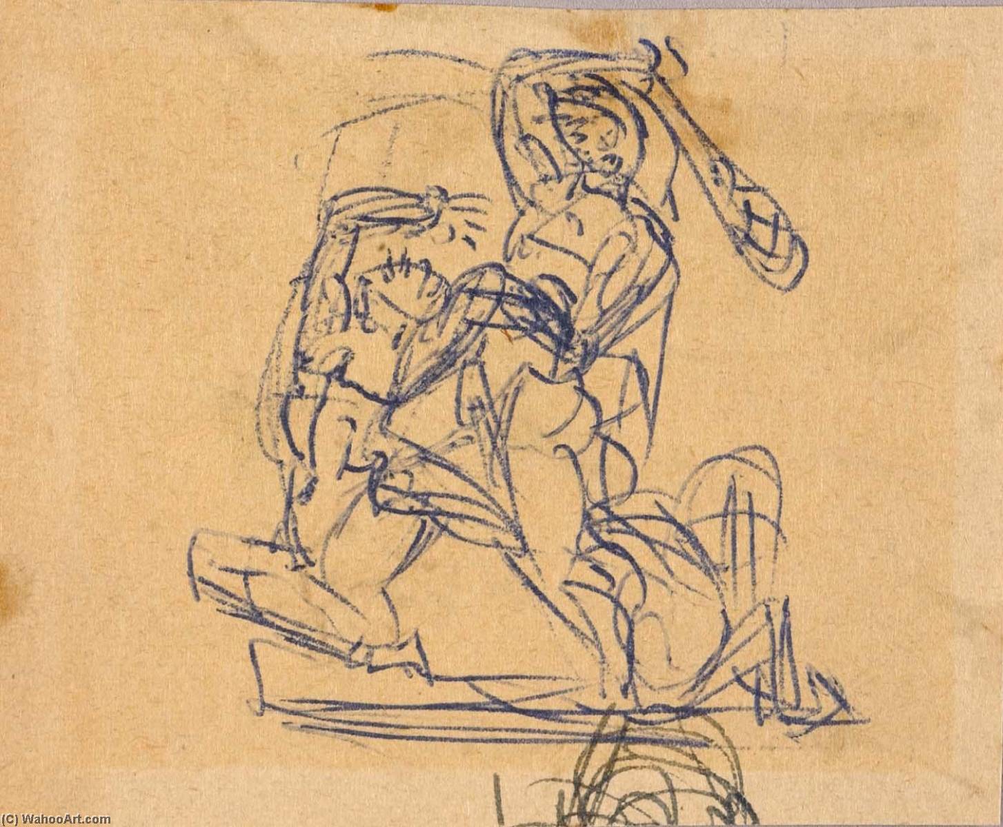 Hercules And The Stag Of Ceryneia — Paul Manship