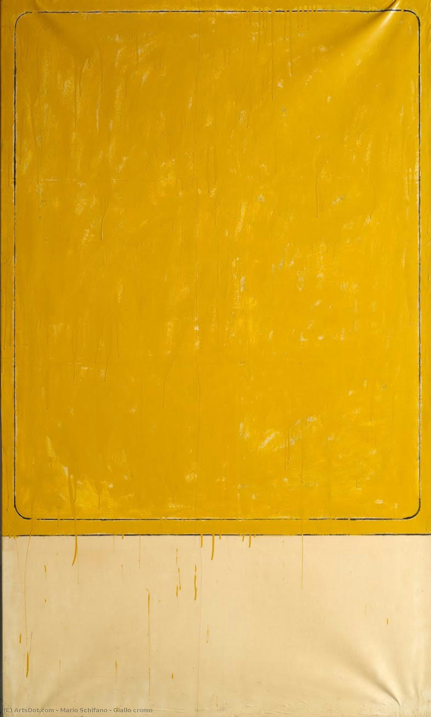Giallo Cromo — Mario Schifano