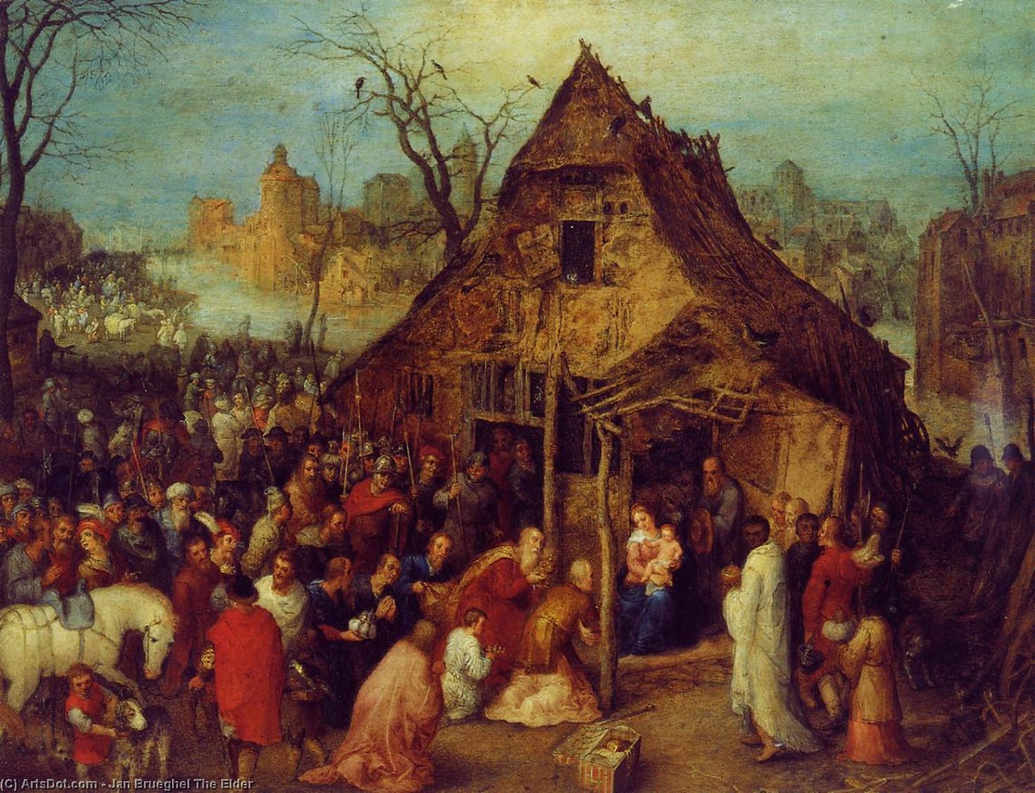 The Adoration Of The Magi 2 — Jan Brueghel The Elder