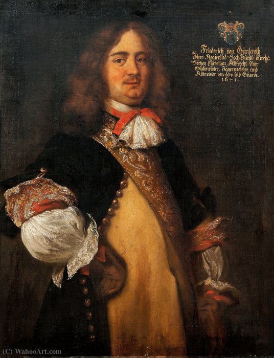 Portrait Of Friedrich Von Günterot — Jürgen Ovens
