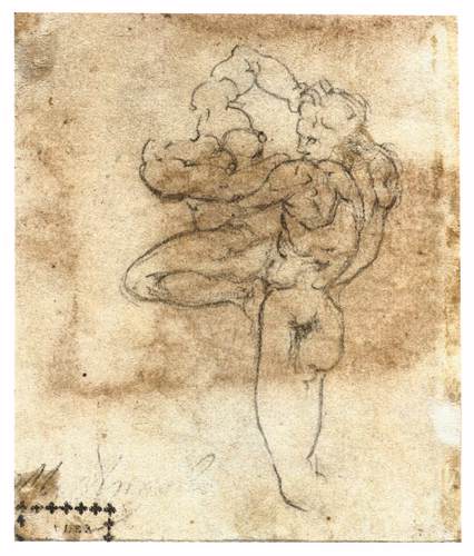 Man Abducting A Woman (verso) — Miguel Ángel