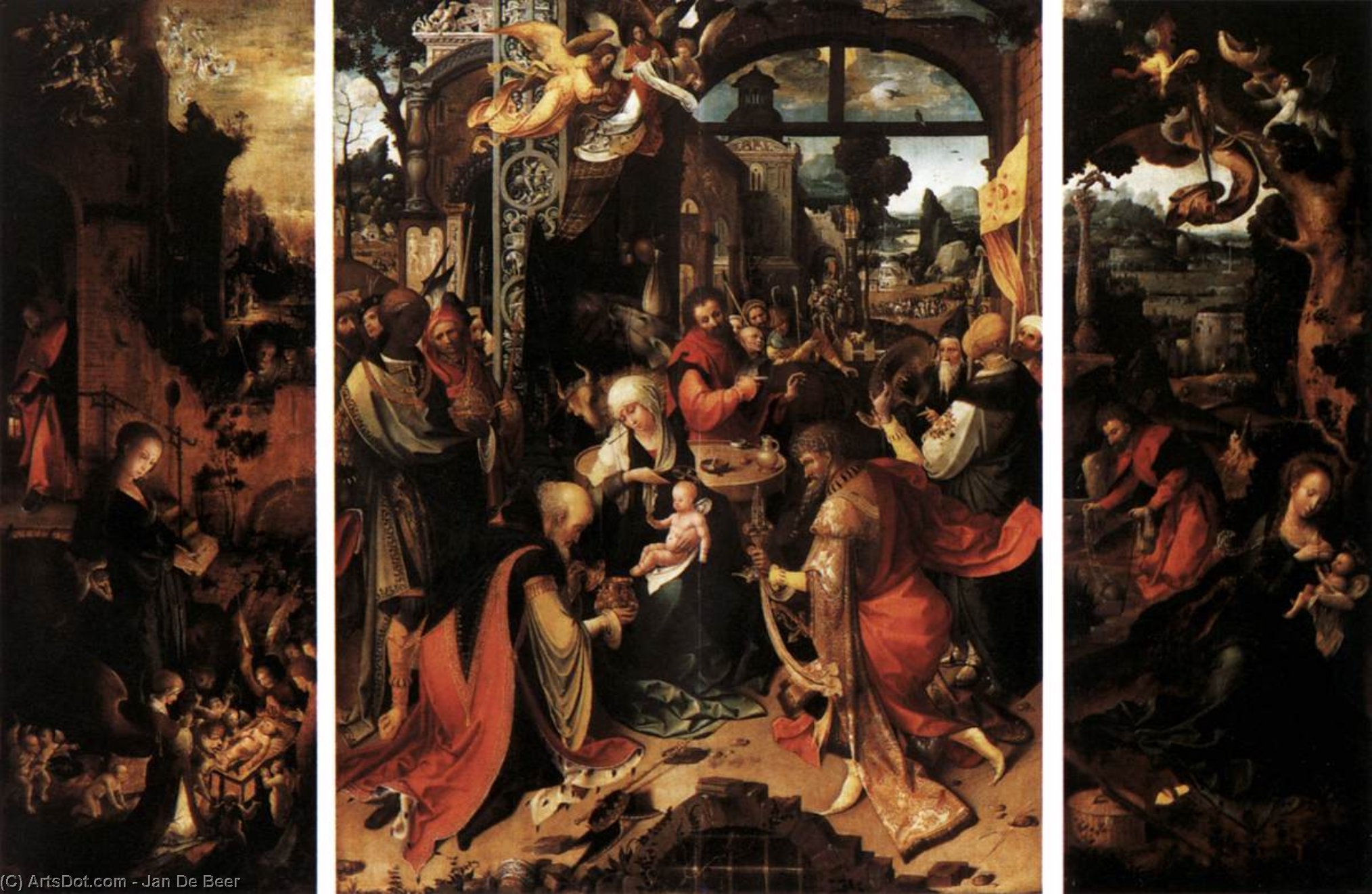 Triptych — Jan De Beer