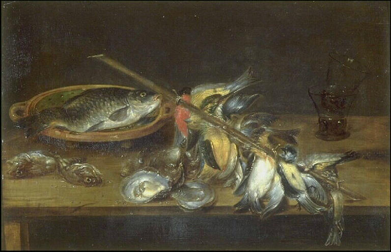 Nature Morte Aux Oiseaux — Alexander Adriaenssen