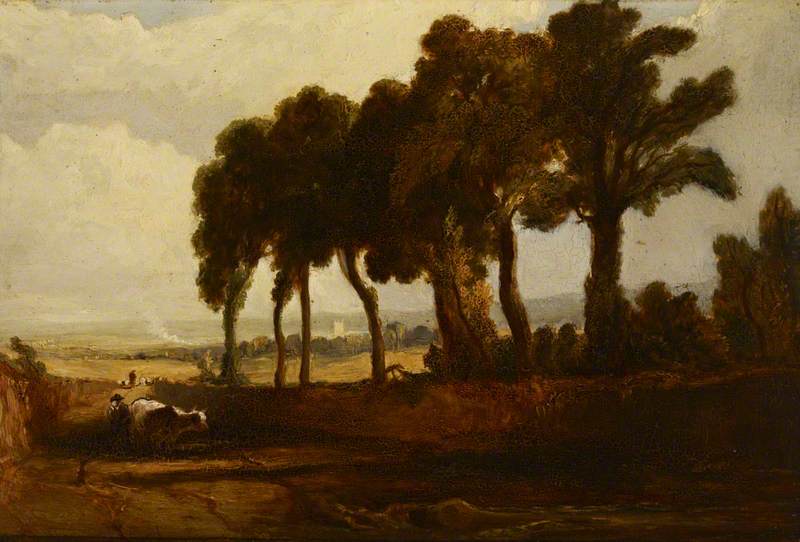 A Group Of Trees At Grange — Edmund Thornton Crawford