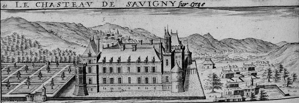 Chateau De Savigny-sur-orge — Claude Chastillon