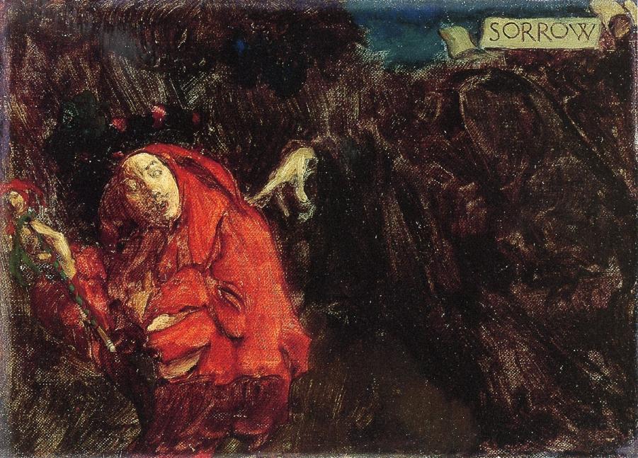 Sorrow (also Known As The Castle Of Content/through A Darkness Black'')'' — Художник Пайл