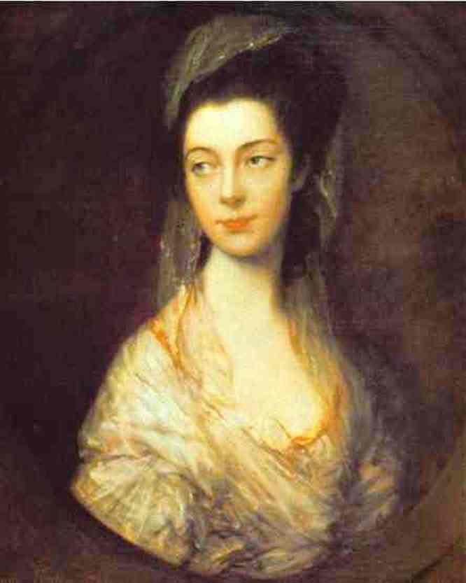 Mrs. Christopher Horton, Later Anne, Duchess Of Cumberland — Thomas Gainsborough