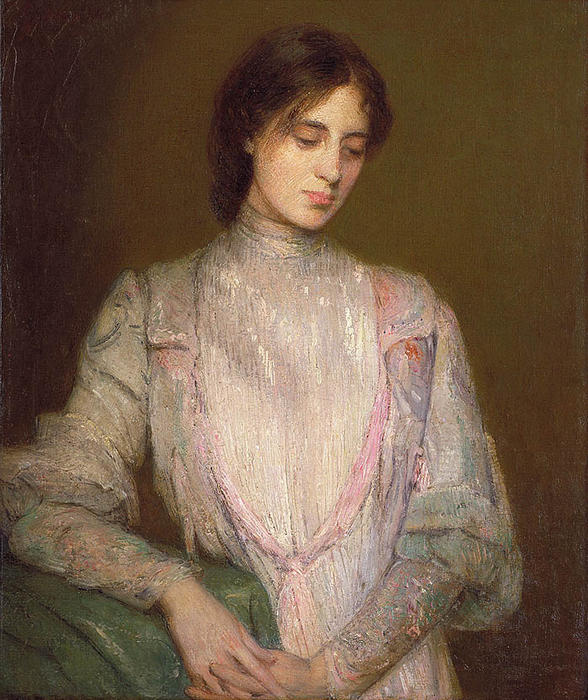 A Gentlewoman — Julian Alden Weir