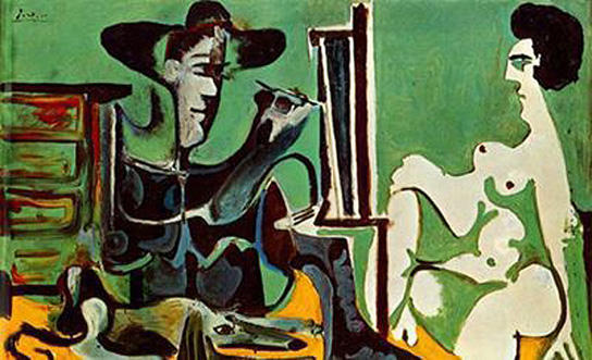 Painter And His Model — Пабло Пикассо