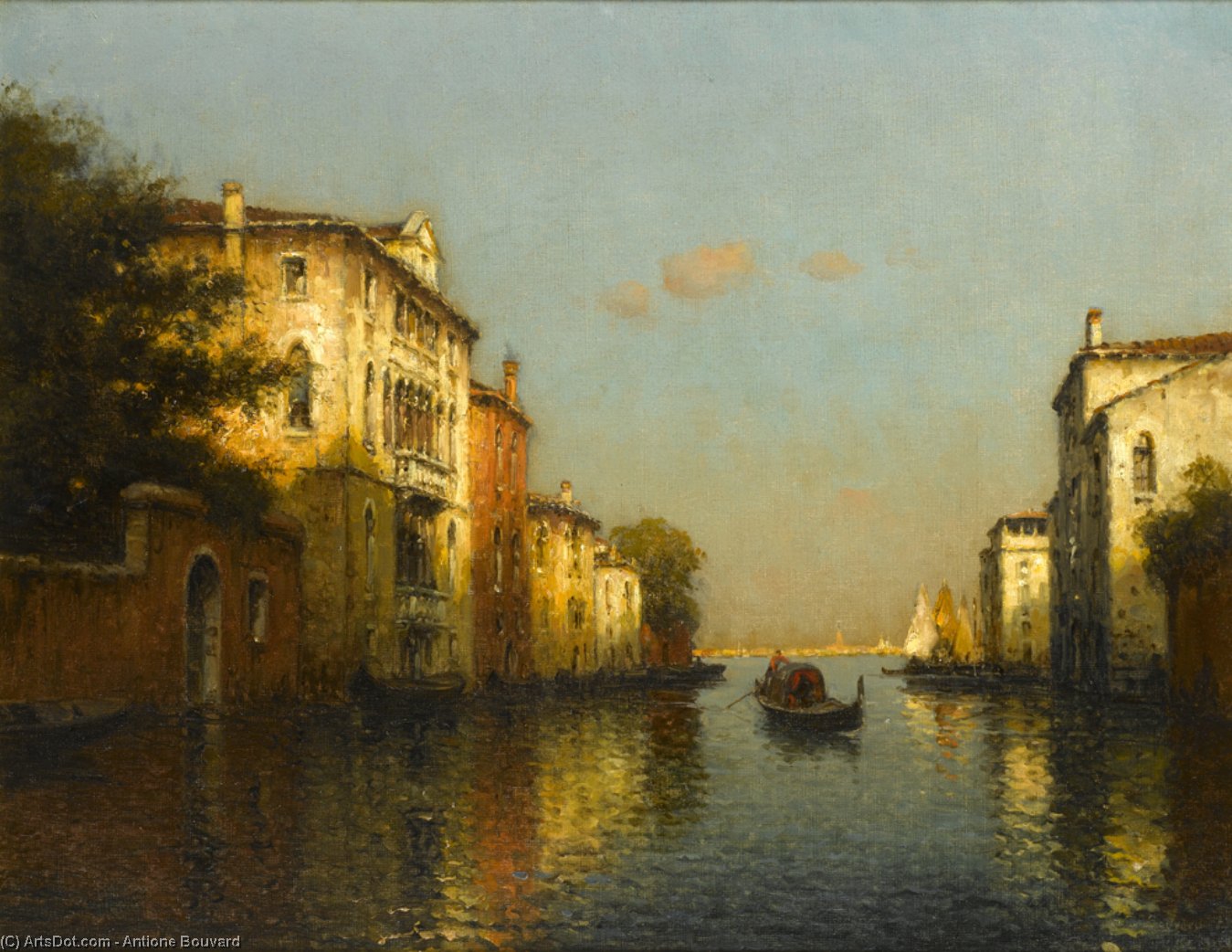 Venice, Evening Light — Antione Bouvard