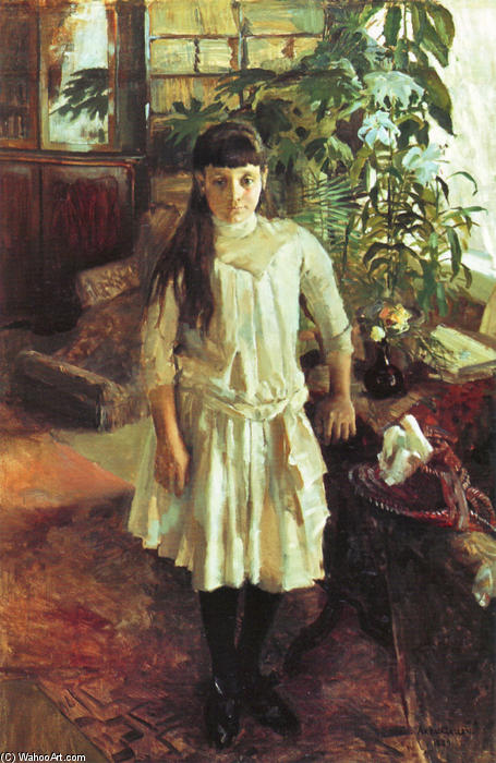 Portrait Of Sissi Serlachius — Akseli Gallen-kallela