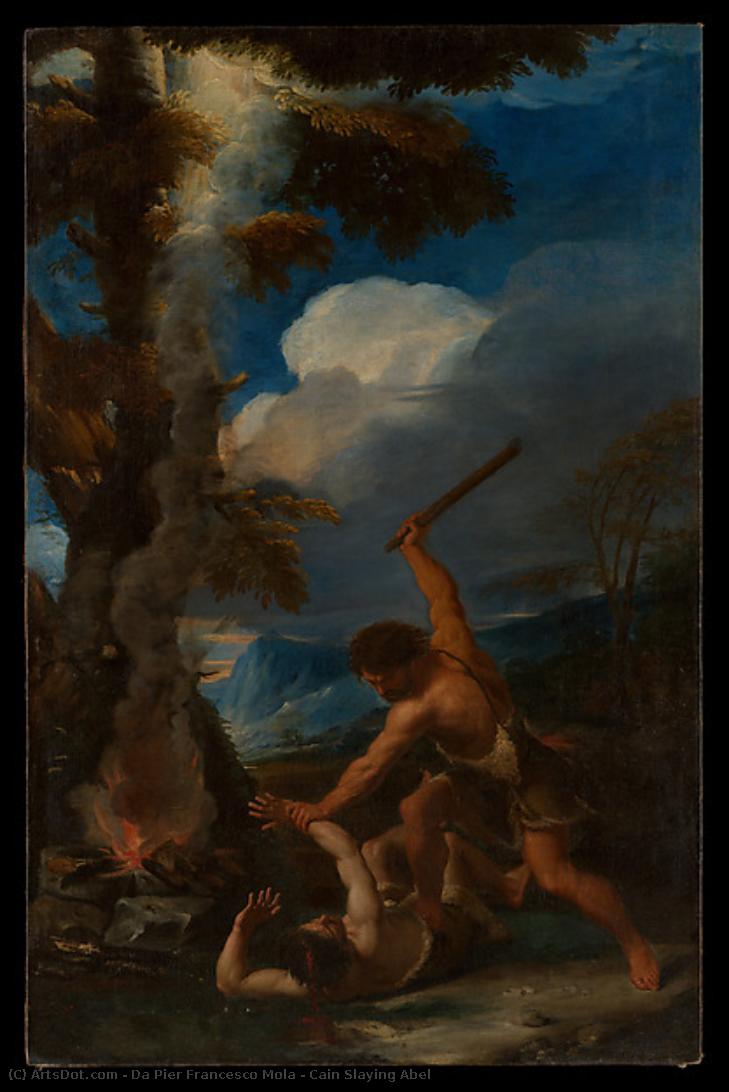 Cain Slaying Abel — Пьетро Франческо Мола