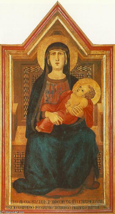 Madonna Of Vico L'abate — アンブロージョ・ロレンツェッティ