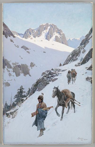 A Successful Hunt — Henry François Farny