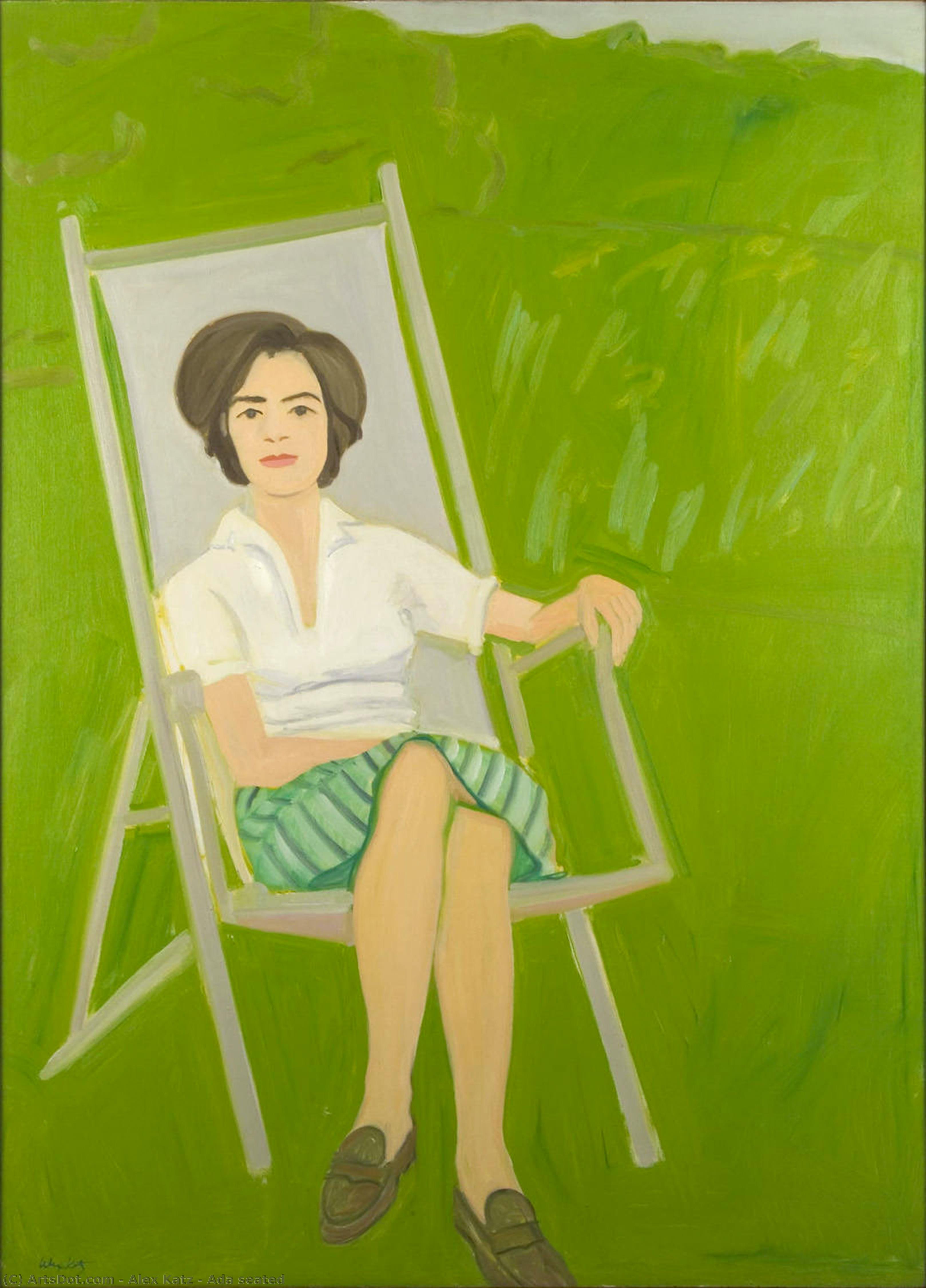 Ada Seated — Alex Katz