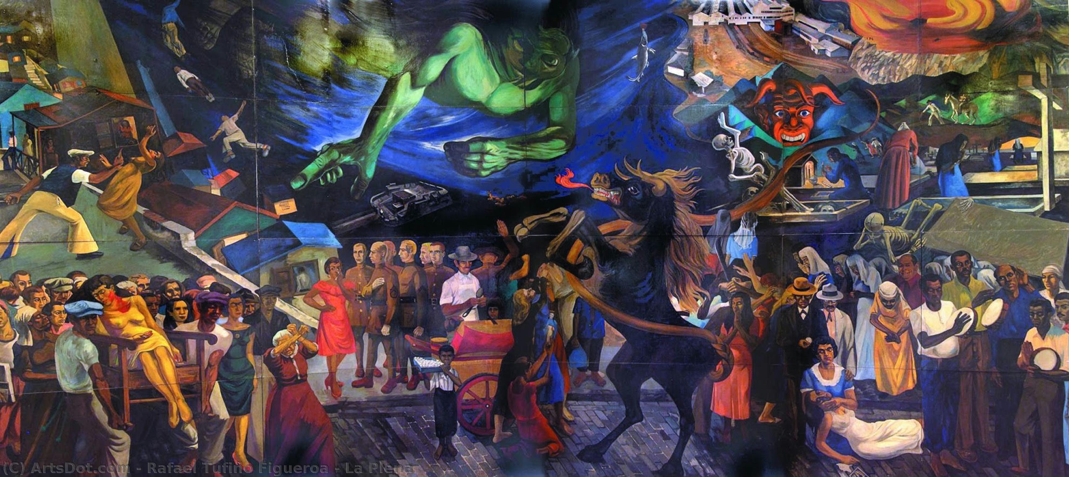 La Plena — Rafael Tufiño Figueroa