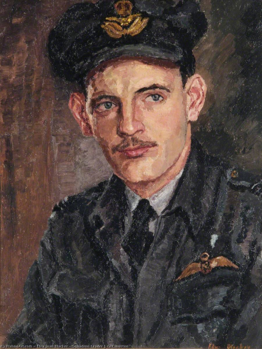 Squadron Leader J. G. Clouston — Elva Joan Blacker