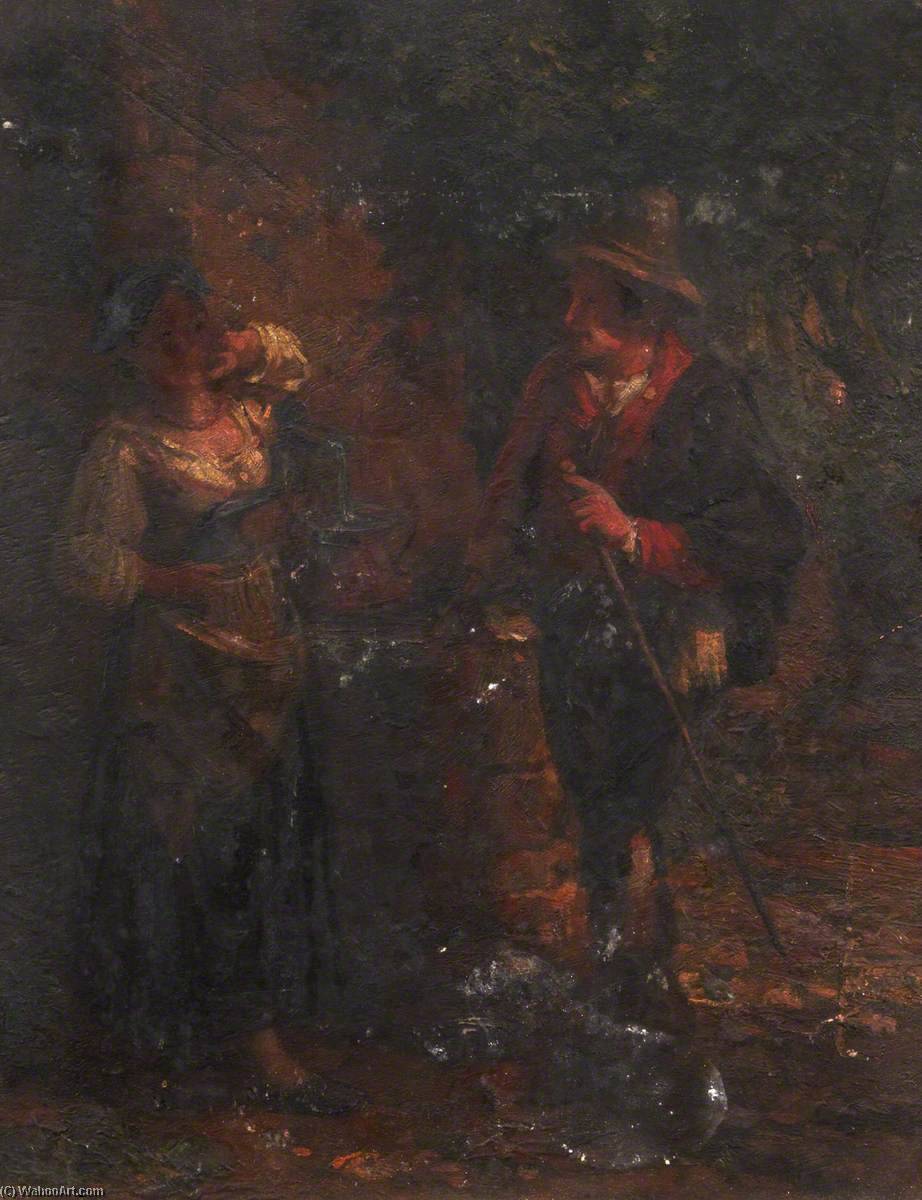 Man And A Woman By A Tap — Tomas Stjuart Smit