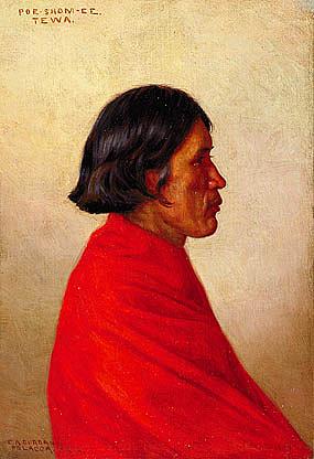 Poe Shom Ee, (painting) — Elbridge Ayer Burbank