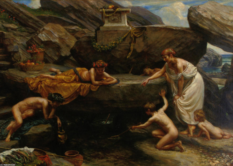 The Wondersof Of The Deep — Sir Edward John Poynter