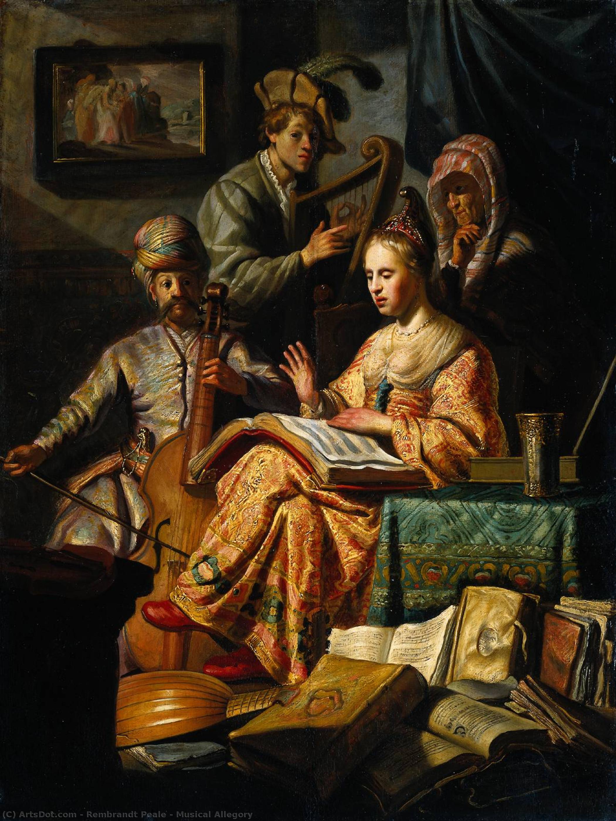 Musical Allegory — Rembrandt Peale