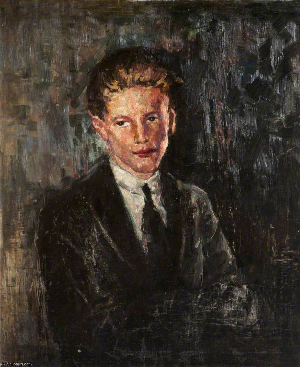Portrait Of A Red Haired Young Man — William Conor