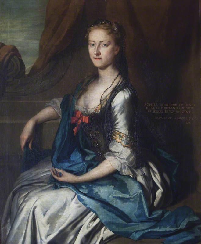 Lady Sophia Bentinck (d.1741), Duchess Of Kent — Herman Van Der Myn