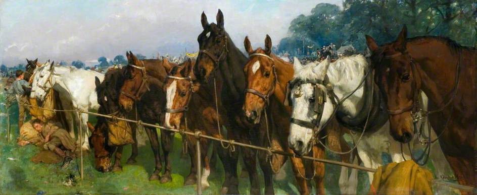Mixed Company At A Race Meeting — Lucy Elizabeth Kemp Welch