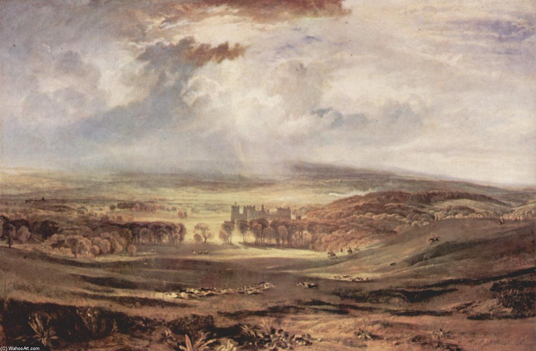 Raby Castle, Residence Of The Earl Of Darlington — ウィリアム・ターナー