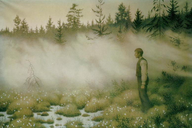 The Fairy That Disappeared — Theodor Kittelsen