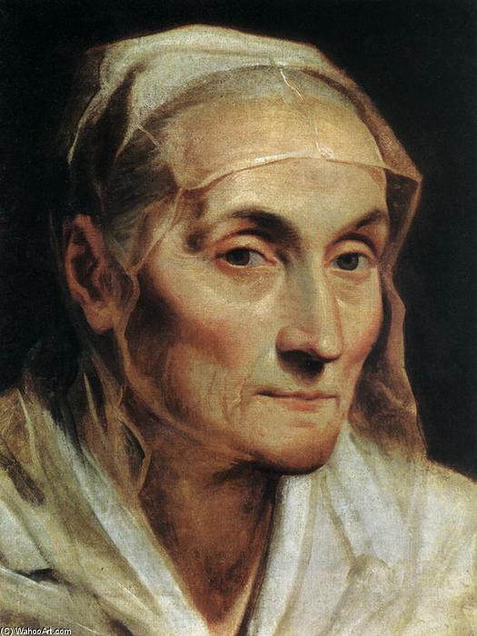 Portrait Of An Old Woman — Reni Guido (le Guide)