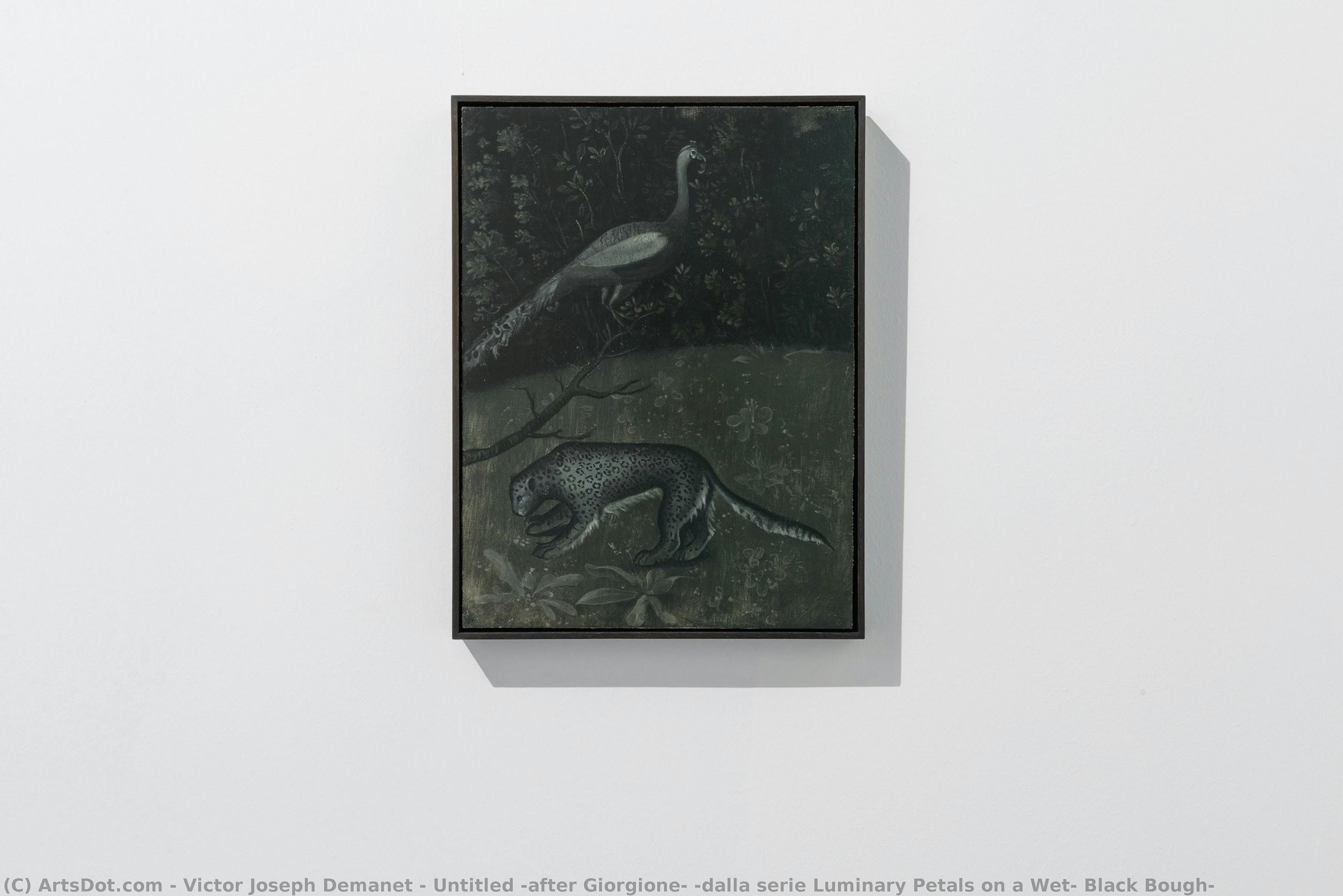 Untitled (after Giorgione) (dalla Serie Luminary Petals On A Wet, Black Bough) — Victor Joseph Demanet