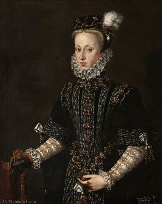 Anne Of Austria — Alonso Sánchez Coello
