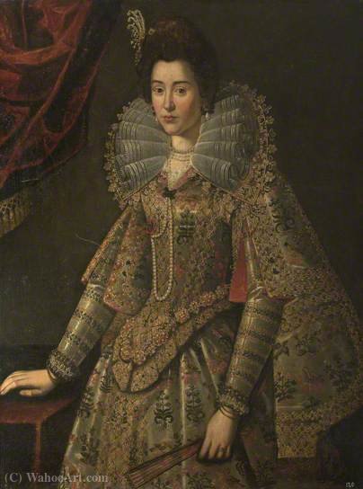 Portrait Of An Unknown Lady — Juan Pantoja De La Cruz