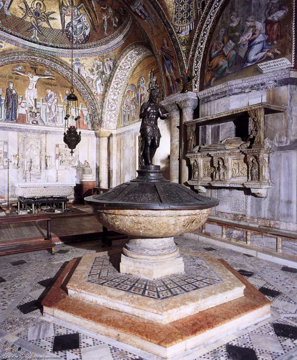 Baptismal Font — Якопо Сансовино