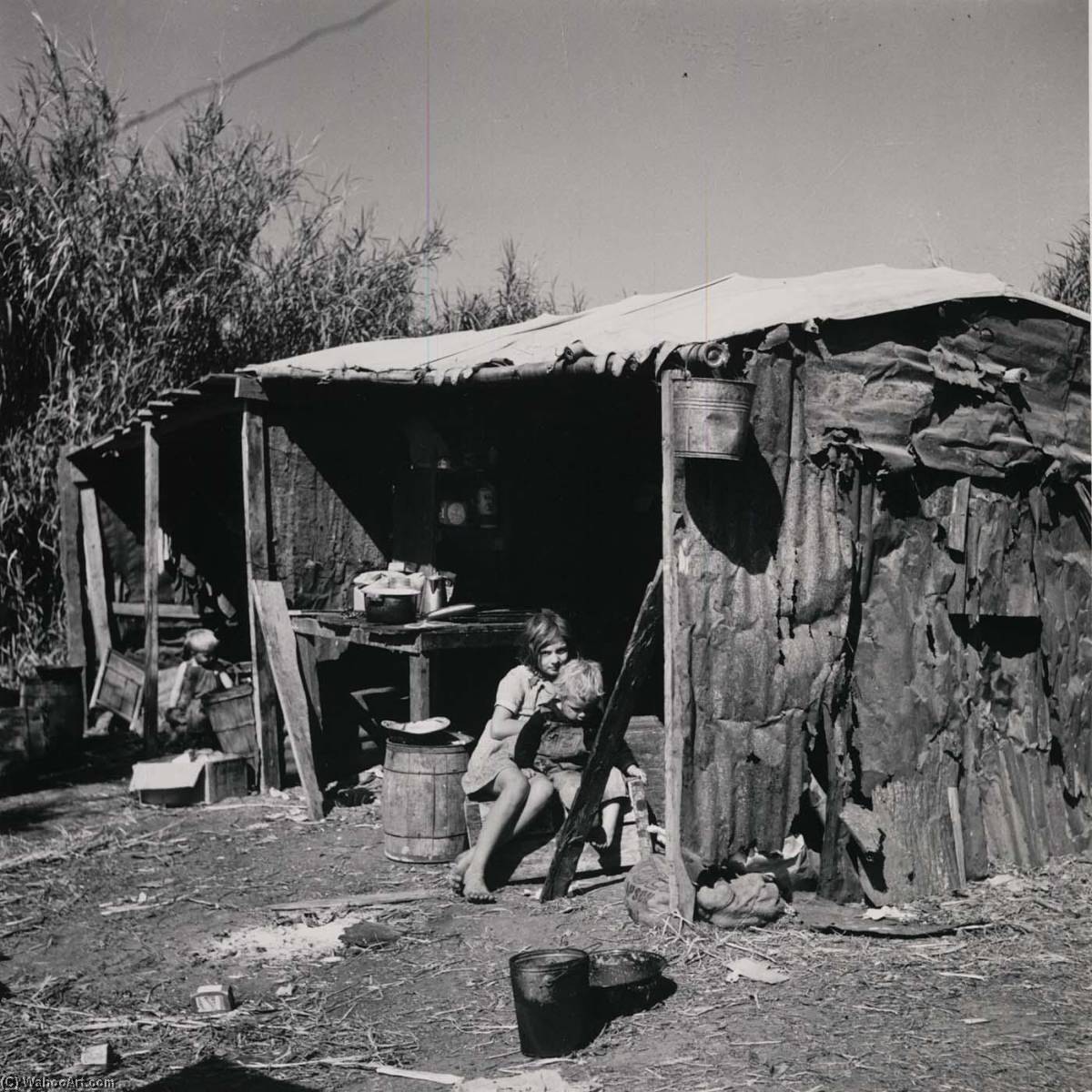 Children Of Migrant Workers. Near Homestead, Florida — Marion Post Wolcott
