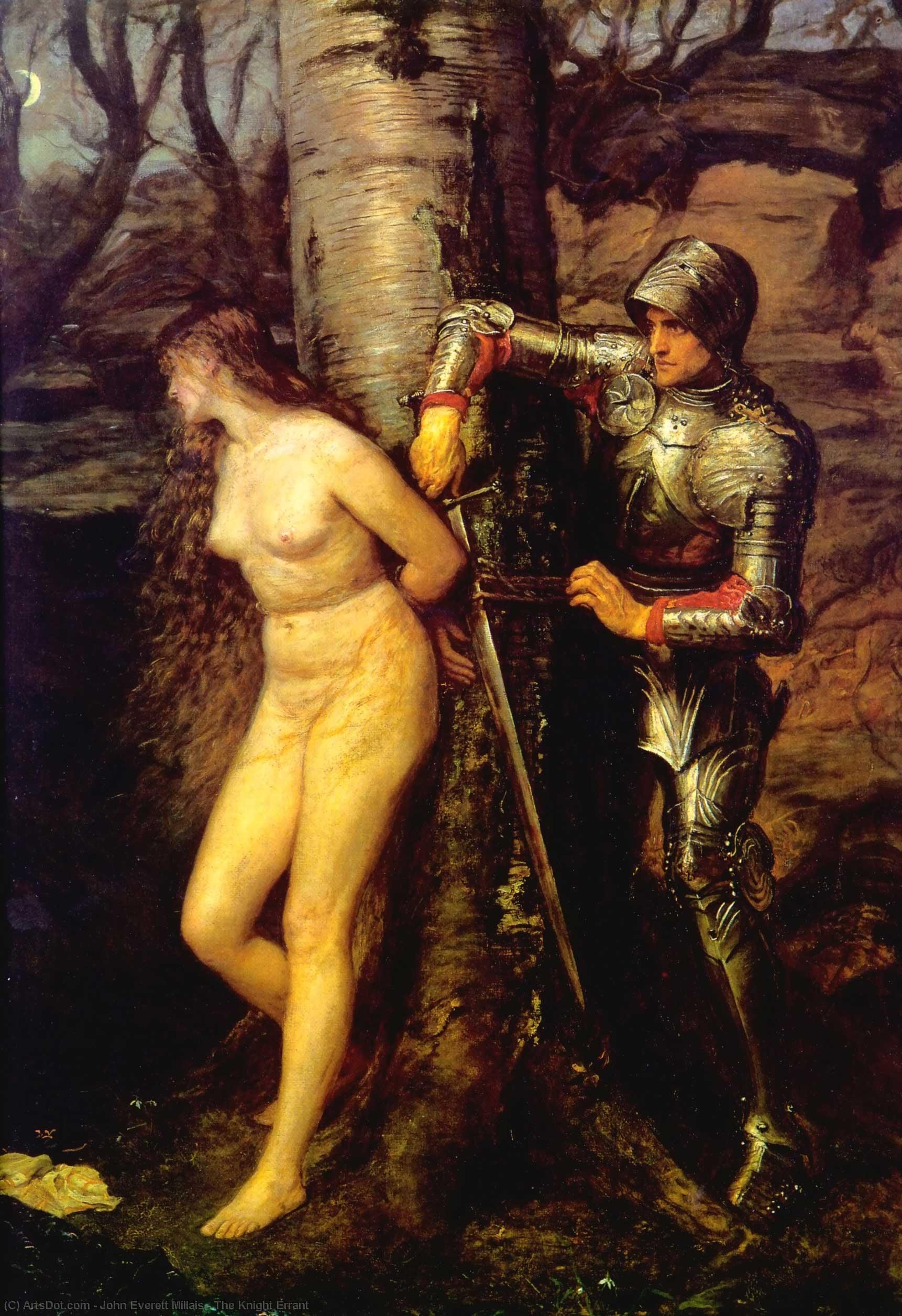 The Knight Errant — ジョン・エバレット・ミレーズ