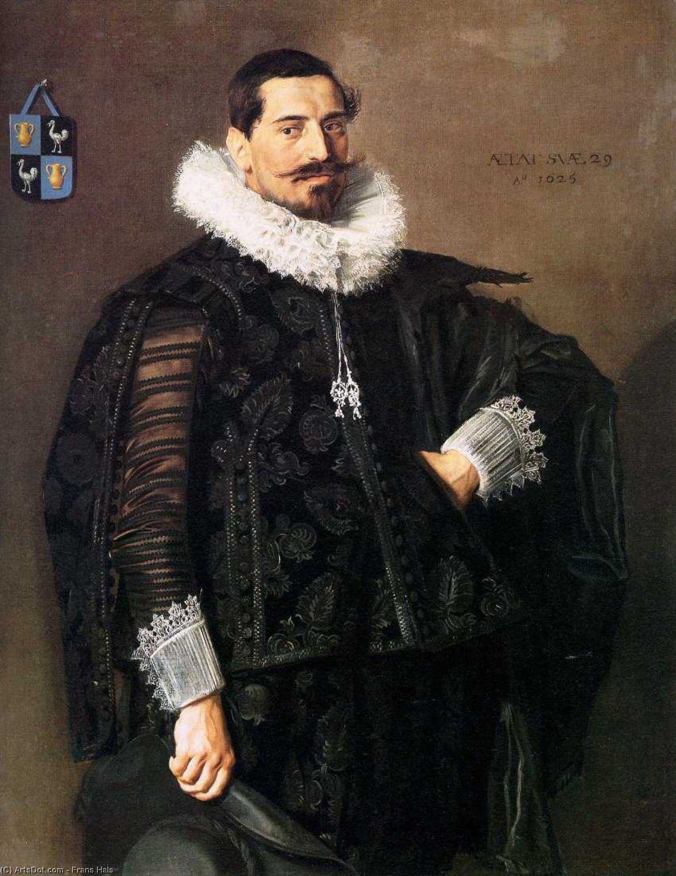 Portrait Of Jacob Pietersz Olycan Sun — Frans Hals I