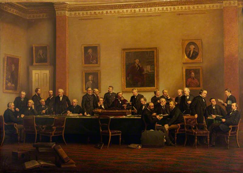 Council Of The College, 1884–1885 — Henry Jamyn Brooks
