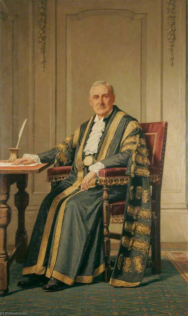 Sir Henry N. Holmes (1868–1940), Lord Mayor Of Norwich (1921 1932) — Francis Dodd