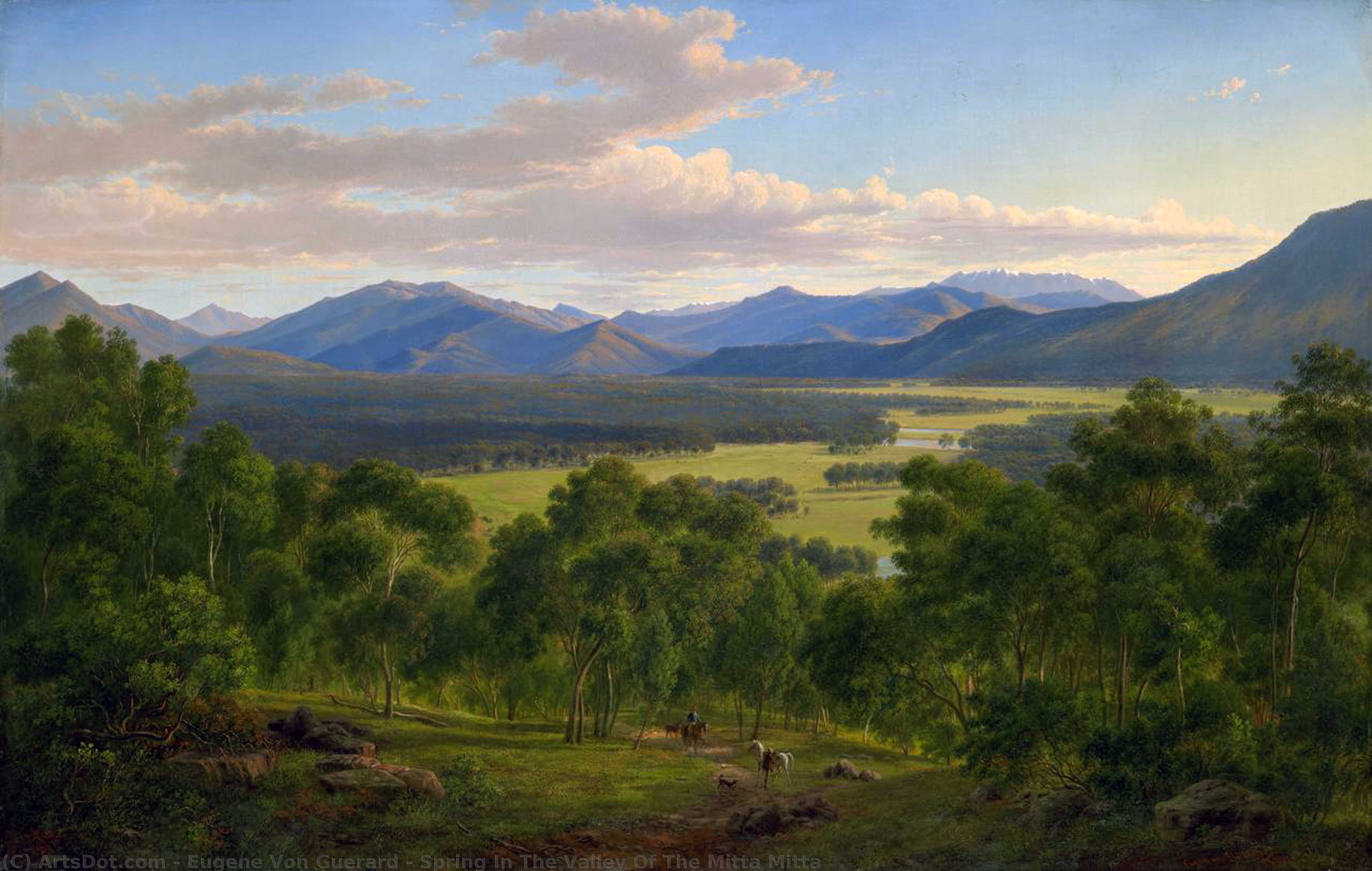 Spring In The Valley Of The Mitta Mitta — Eugene Von Guérard