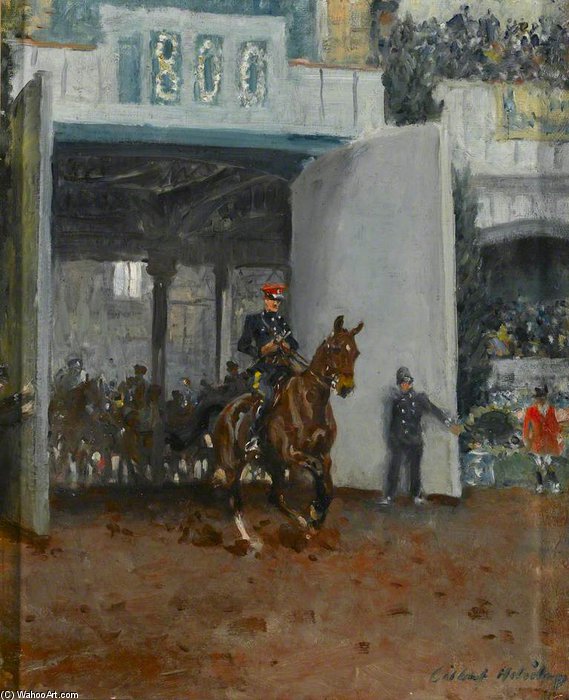 The Start Of The Royal Tournament At Olympia — Gilbert Holiday