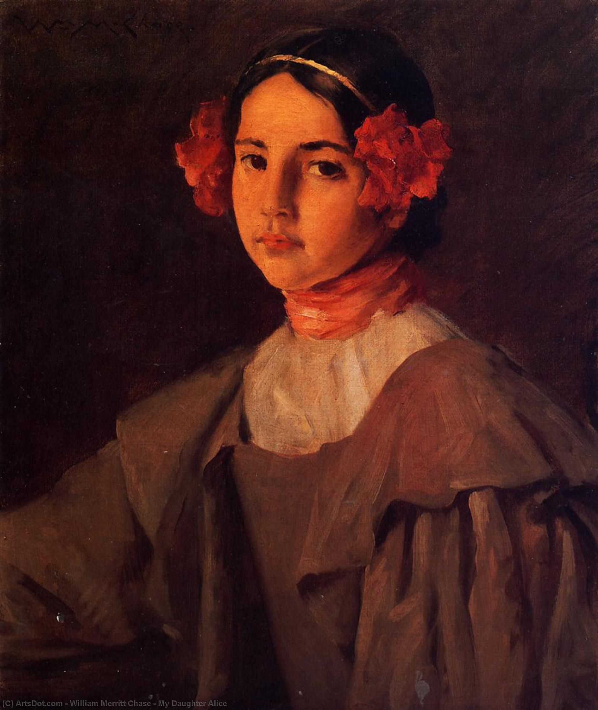 My Daughter Alice — William Merritt Chase